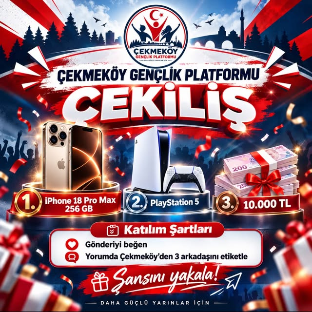 Çekmeköy Gençlik Platformu çekilişi